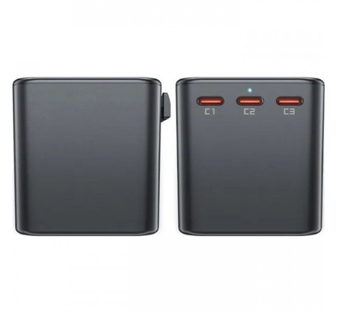 Зарядний пристрій Acefast 5xUSB 75W (3xUSB-C + 2xUSB-A) Gan Z1 Fast Charger (6974316282495)