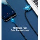 Дата кабеля USB 2.0 AM to Micro 5P 0.5m Black VENTION (VAS-A08-B050)