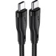 Дата кабель USB-C to USB-C 1.2m 3A C8-03 Acefast (6974316282716)