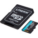 Карта пам/'яті Kingston 256GB microSDXC сlass 10 UHS-I U3 V30 A2 Canvas Go Plus G4 (SDCG4\/256GB)