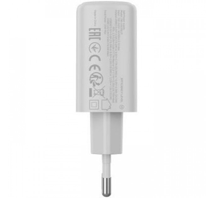 Зарядний пристрій Canyon OnCharge 250 25W 1xPD 1xQC EU White (CNE-CHA250-21)