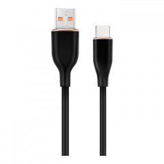 Дата кабель USB 2.0 AM to USB-C 1.5m 2.1A Cablexpert (CC-USB2S-AMCM-1.5M-BK)