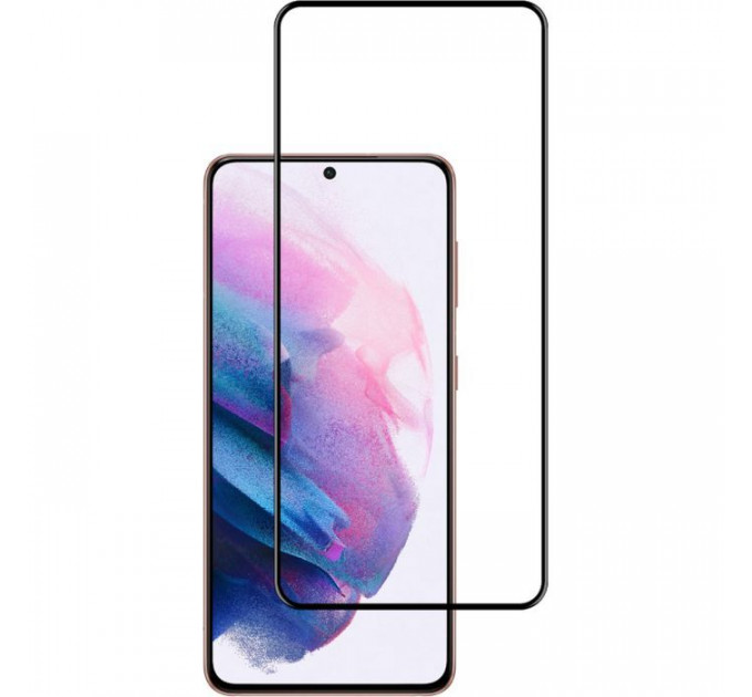 Скло захисне ACCLAB Full Glue Samsung S21 (G991) Black (1283126510519)