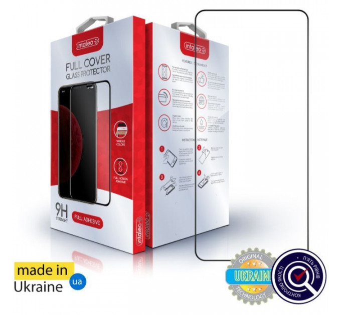 Стекло защитное Intaleo Full Glue Xiaomi Poco X7 Pro Black (1283126607882)