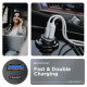 Зарядний пристрій Armorstandart USB Type-C PD20W + USB QC 3.0 Grey + cable Lightning (ARM82460)