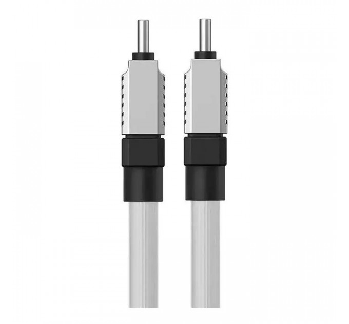 Дата кабель USB-C to Lightning 2.0m CoolPlay Fast Charging 20W white Baseus (CAKW000102)