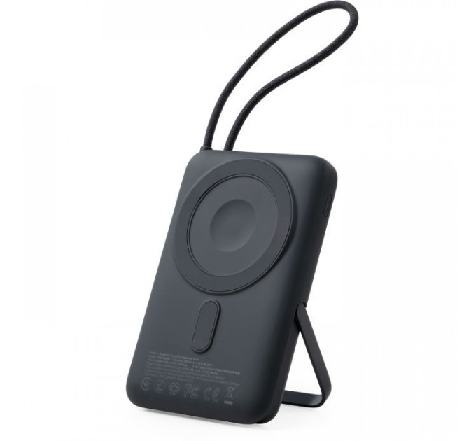 Батарея універсальна Vinga 10000 mAh 22.5W\/15W\/2.5W Wireless (VPBB1022WL)