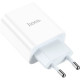 Зарядное устройство HOCO C97A 1xUSB-C PD20W + 1xUSB QC3.0 White (6931474766076)