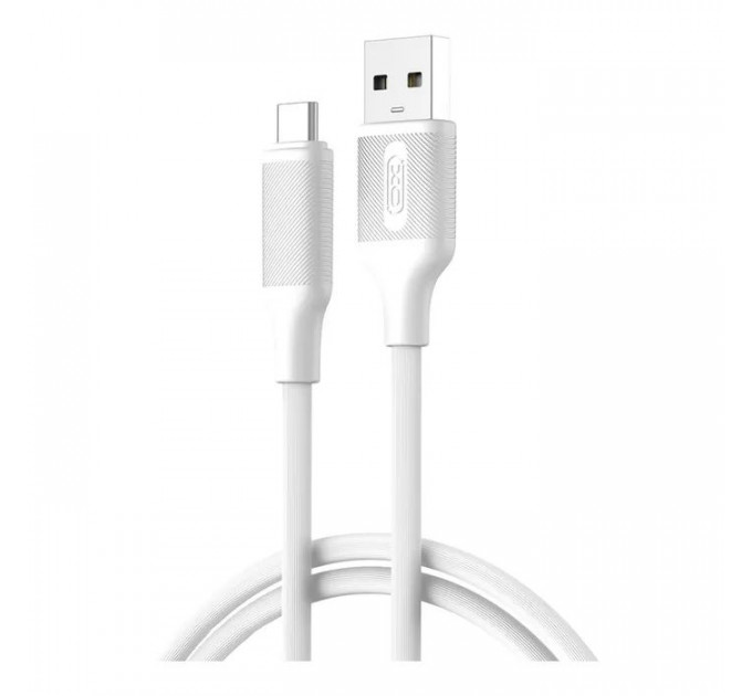 Дата кабель USB 2.0 AM to USB-C 1.0m white XO (NB265-AC.white)