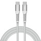 Дата кабель USB-C to USB-C 1.2m Magnetic 60W gray Verbatim (31850)