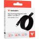 Дата кабель USB-C to USB-C 1.2m Magnetic 60W black Verbatim (31859)
