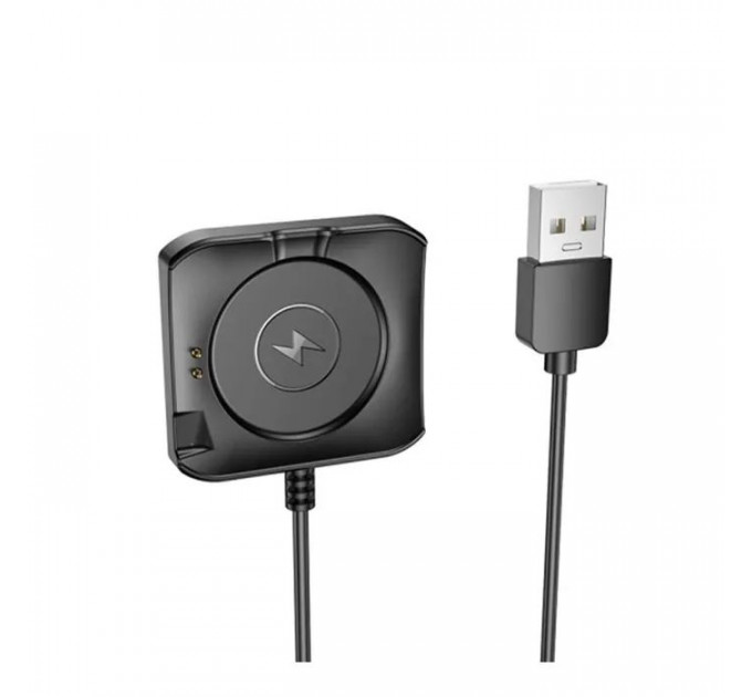 Зарядний пристрій HOCO Y28 Smart sports watch charging cable Black (6942007648509)