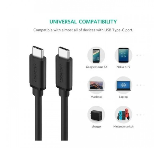 Дата кабель USB 2.0 AM to Lightning + Micro 5P + USB-C black HOCO (6942007608794)