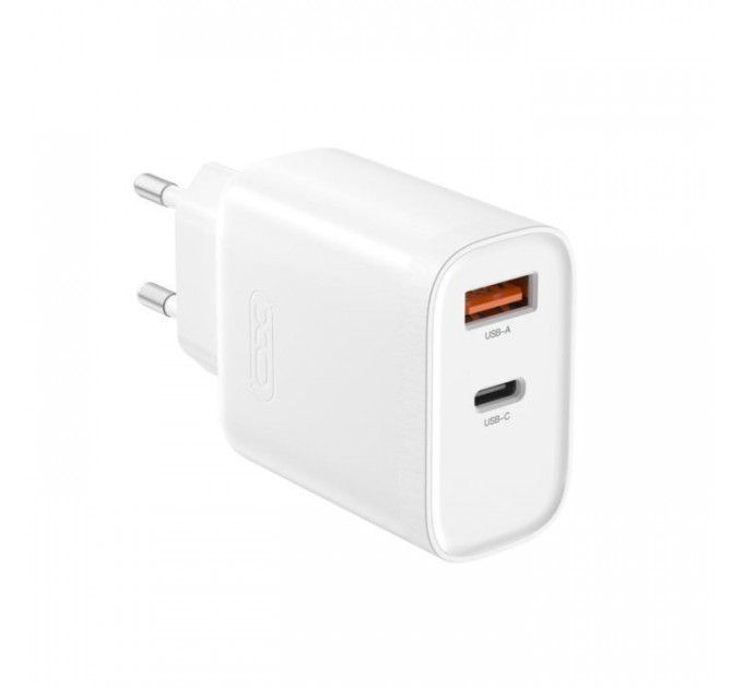 Зарядное устройство для XO 1xUSB-C PD30W + 1xUSB QC3.0 (XO-QC16)