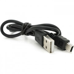 Дата кабель USB 2.0 AM to Mini 5P 0.4m black Voltronic (YT-C\/AM-0.4MnB\/21040)