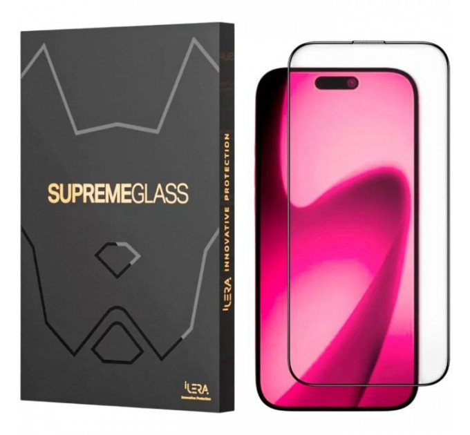Скло захисне iLera DeLuxe Original Glass 2.0 iPhone 17 (ILFCDL17)