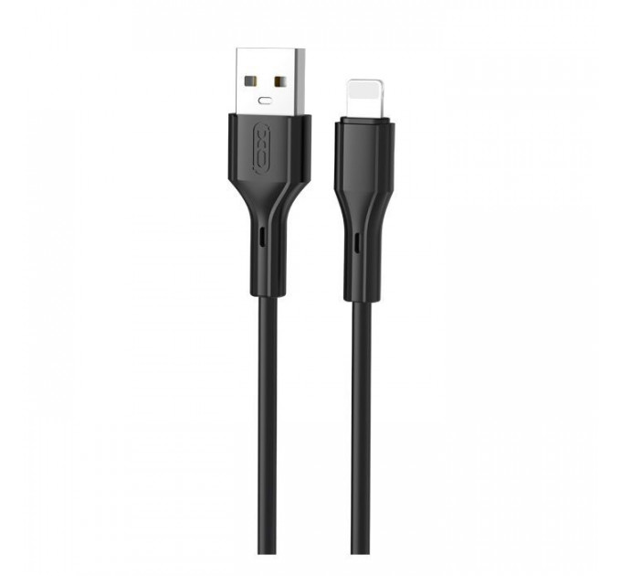 Дата кабель USB 2.0 AM to Lightning 1.0m black XO (NB230_L_Black)