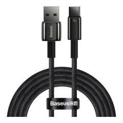 Дата кабель USB 2.0 AM to USB-C 2.0m 100W black Baseus (CAWJ000101)