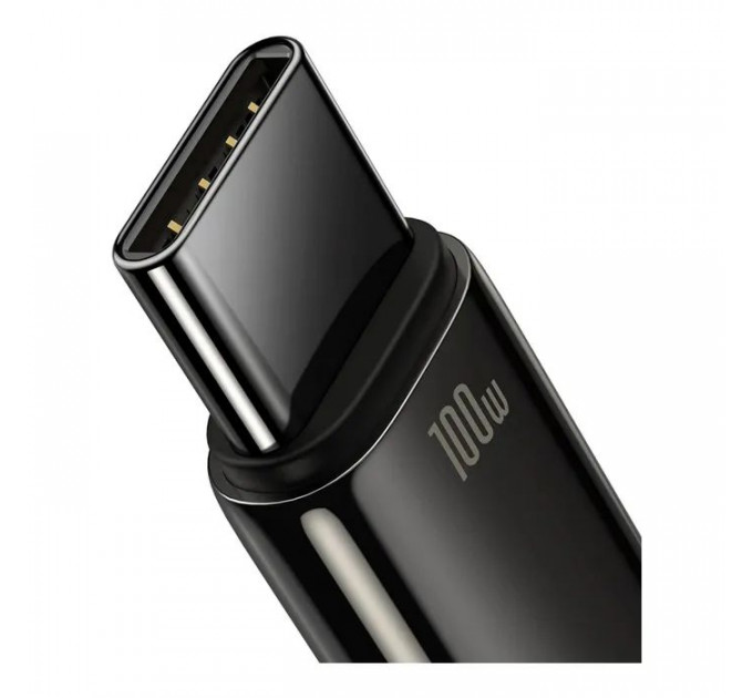 Дата кабель USB 2.0 AM to USB-C 2.0m 100W black Baseus (CAWJ000101)