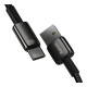 Дата кабель USB 2.0 AM to USB-C 2.0m 100W black Baseus (CAWJ000101)