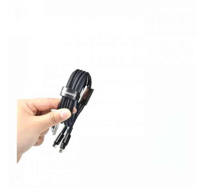 Дата кабель USB 2.0 AM to USB-C 2.0m 100W black Baseus (CAWJ000101)