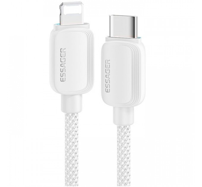 Дата кабель USB-C to Lightning 2.0m 20W white Essager (EXCTL-WLA02-P)