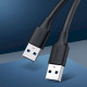 Дата кабель USB 2.0 AM\/AM 0.5m US102 black Ugreen (10308)