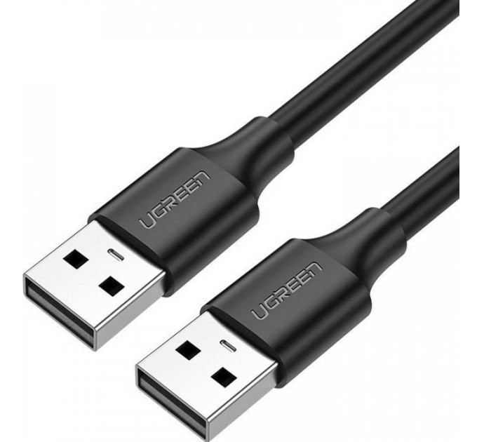 Дата кабель USB 2.0 AM\/AM 0.5m US102 black Ugreen (10308)