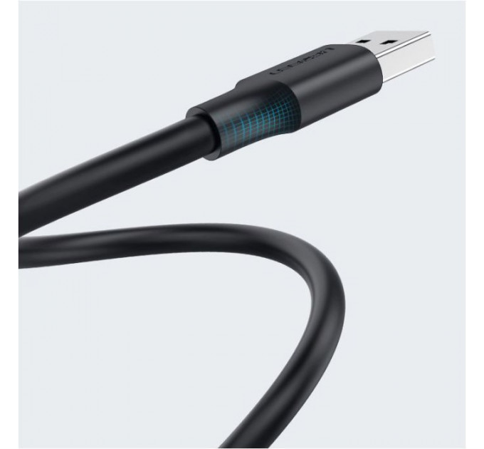 Дата кабель USB 2.0 AM\/AM 0.5m US102 black Ugreen (10308)