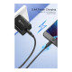 Дата кабель USB 2.0 AM to Mini 5P 1.0m US132 black Ugreen (10355)