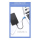 Дата кабель USB 2.0 AM to Mini 5P 1.0m US132 black Ugreen (10355)
