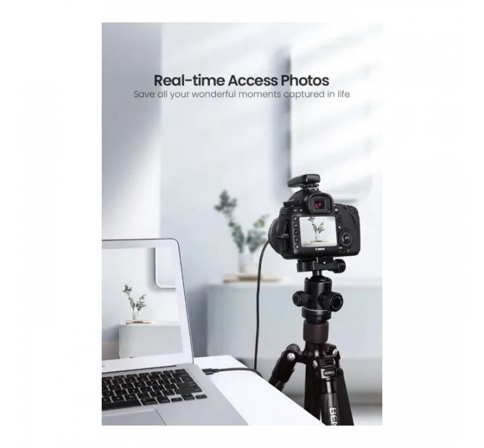 Дата кабель USB 2.0 AM to Mini 5P 1.0m US132 black Ugreen (10355)