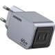 Зарядний пристрій Ugreen 2xUSB-C PD45W GaN X707 gray (35008)