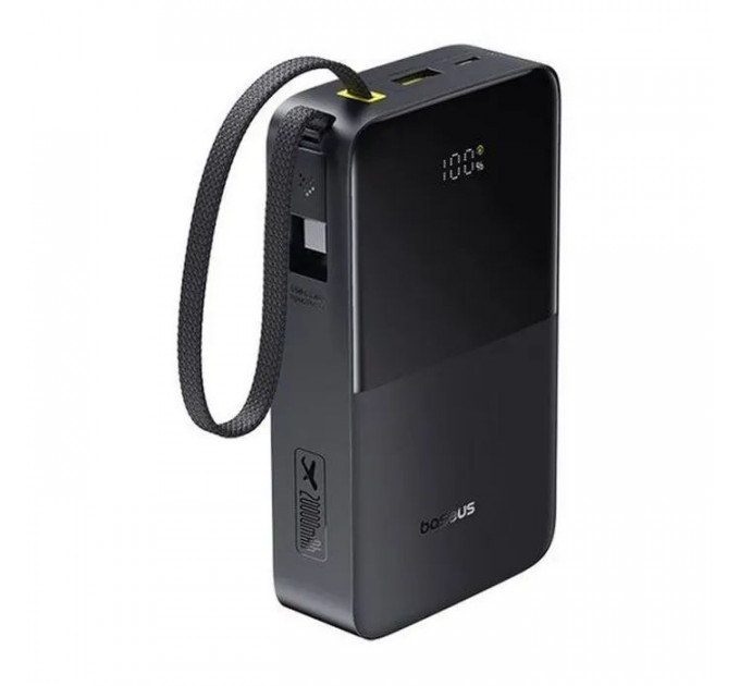 Батарея универсальная Baseus EnerFill FC51 Bipow2 Pro 20000mAh 22,5W USB-C black (E0027701)