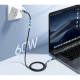 Дата кабеля USB-C to USB-C 2.0m PD60W black Choetech (6932112105035)