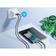 Дата кабеля USB-C to USB-C 2.0m PD60W black Choetech (6932112105035)