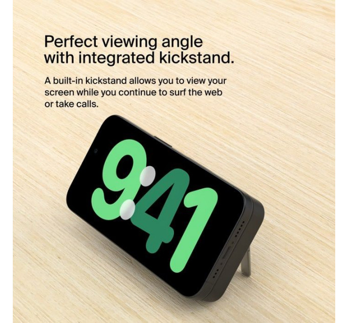 Батарея універсальна Belkin 8000mAh MagSafe Wireless Qi2 Black (BPD007BTBK)