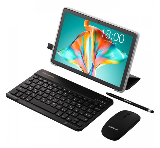 Планшет Teclast P30T KIT 10.1 4\/128Gb Wi-Fi Gray Клавиатура\/Мышь\/Наушники\/Подставка\/Стилус\/Чехол (6940709688212)