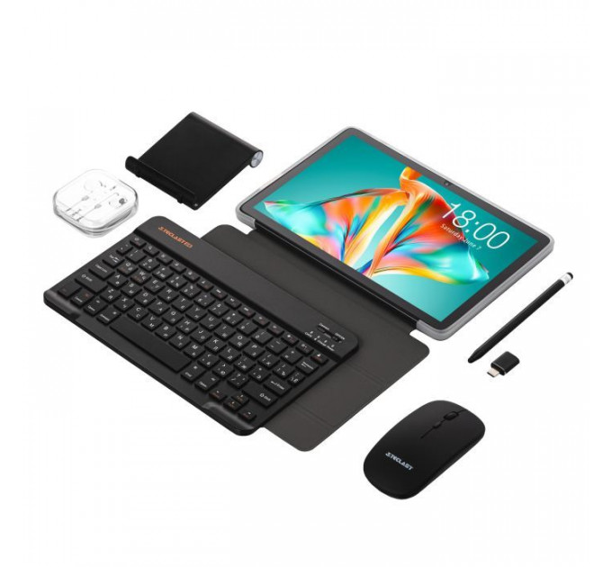 Планшет Teclast P30T KIT 10.1 4\/128Gb Wi-Fi Gray Клавиатура\/Мышь\/Наушники\/Подставка\/Стилус\/Чехол (6940709688212)