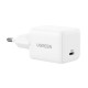 Зарядний пристрій Ugreen USB-C PD20W GaN X512 white (55554)