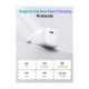 Зарядний пристрій Ugreen USB-C PD20W GaN X512 white (55554)