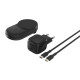 Зарядний пристрій Belkin UltraCharge Wireless 2-in-1 25W black (WIZ039KQBK)