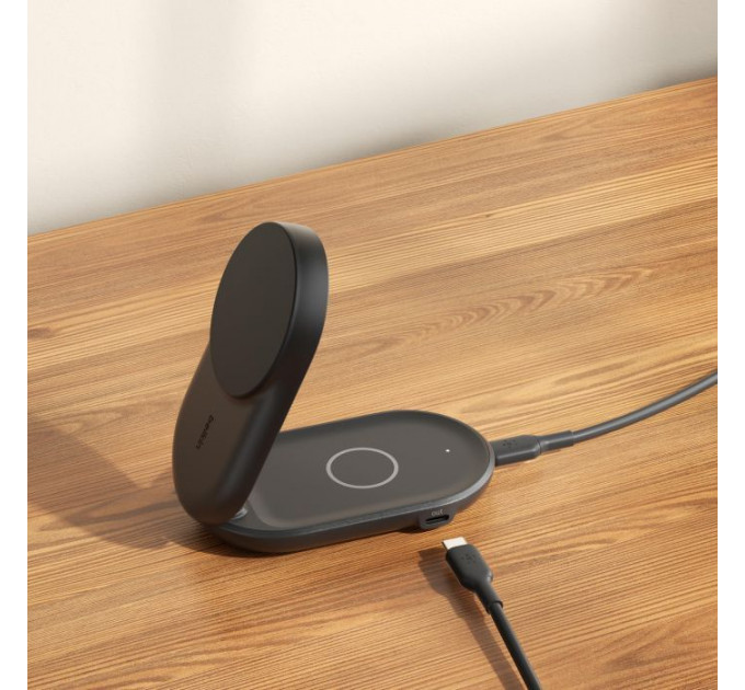 Зарядний пристрій Belkin UltraCharge Wireless 2-in-1 25W black (WIZ039KQBK)