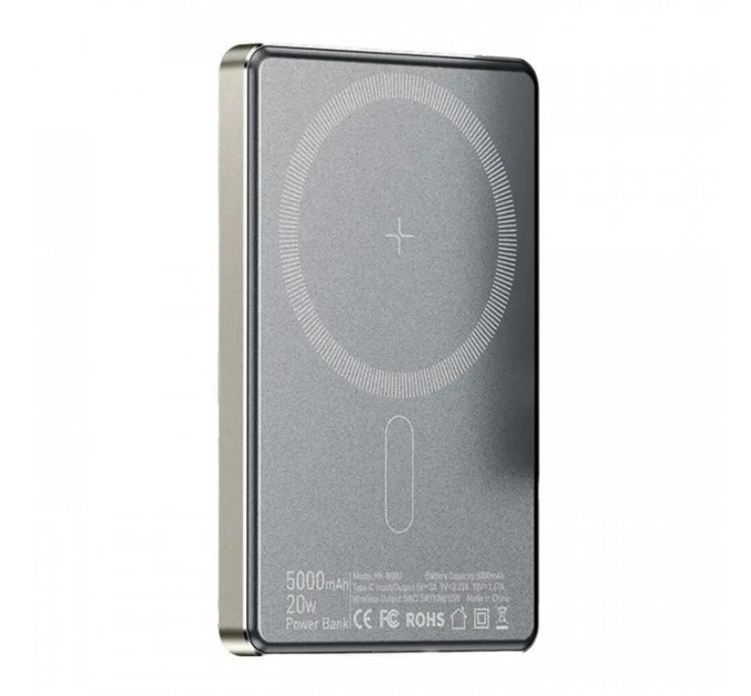 Батарея універсальна Essager 5000mAh Cross-border magnetic 20W PD QC\/3.0 (EDY5K-YJ0A-Z)