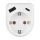 Зарядний пристрій EMOS 1xUSBA + 1xUSBC PD20W (P0075)