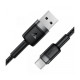 Дата кабель USB 2.0 AM to USB-C 1.2m 60W black Acefast (6974316285144)