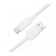 Дата кабель USB 2.0 AM to USB-C 1.2m 3A white Acefast (6974316284260)