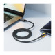 Дата кабель USB 2.0 AM to USB-C 1.2m 60W black Acefast (6974316284673)