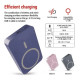Батарея универсальная EMOS 10000mAh WI1046, 20W, Wireless, blue (B0551BL)