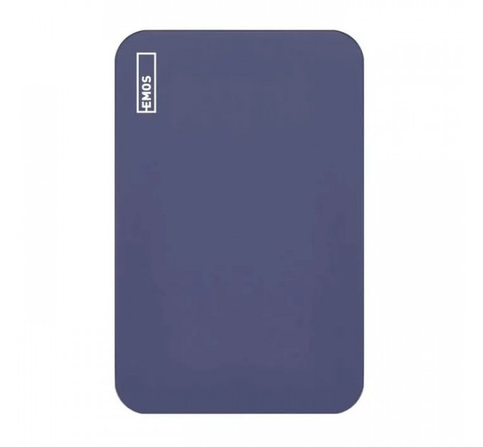Батарея универсальная EMOS 10000mAh WI1046, 20W, Wireless, blue (B0551BL)